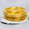 jonc bouddhiste l emblematique 5mm dore
