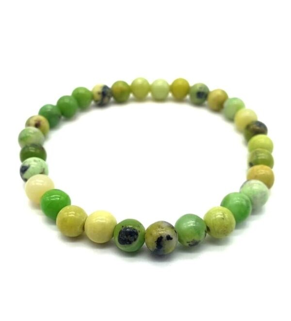 Bracelet-chrysoprase-6mm
