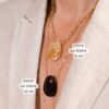 Pendentif-citrine