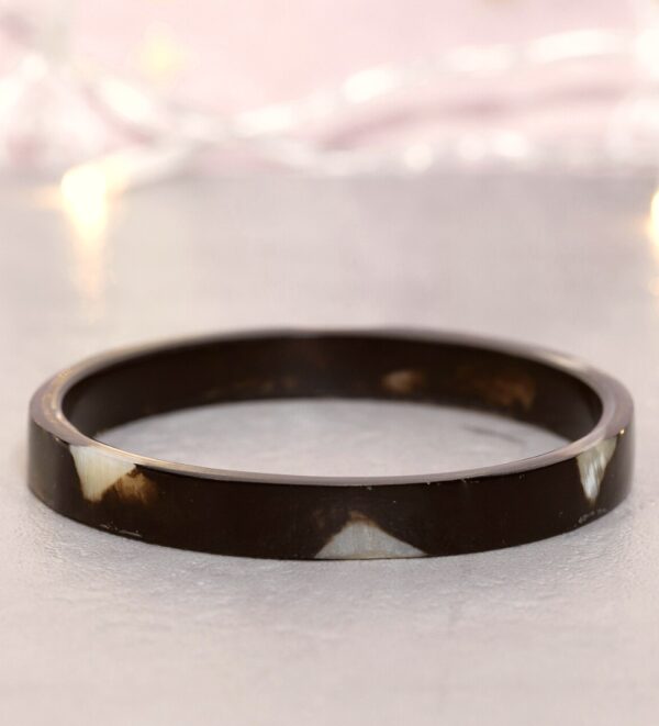 Bracelet corne tortue square 6mm