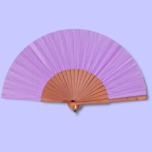 Eventail uni 14 Lilas