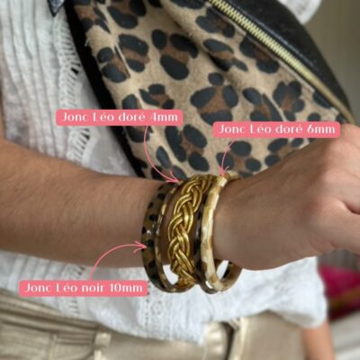 Joncs leopard en corne
