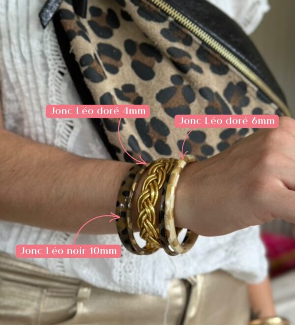 Joncs leopard en corne