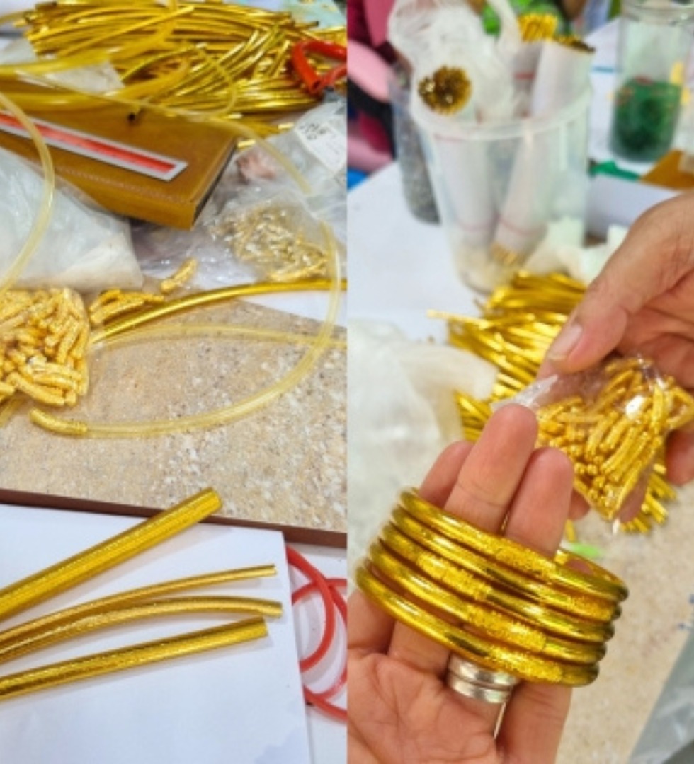 fabrication joncs bouddhistes