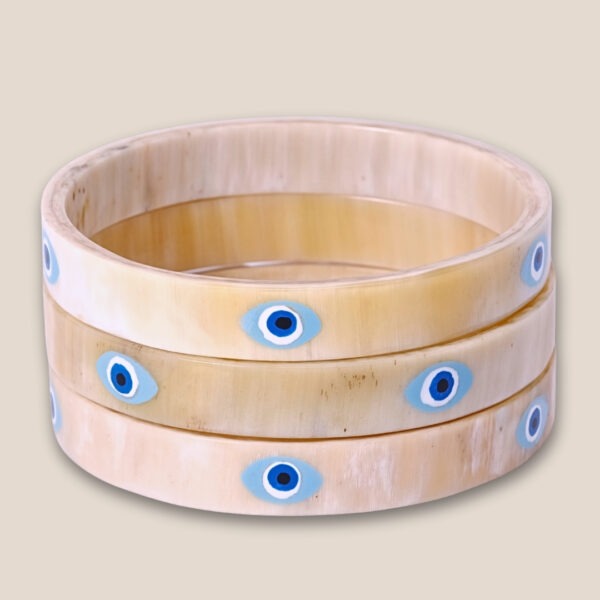 bracelet corne oeil 04