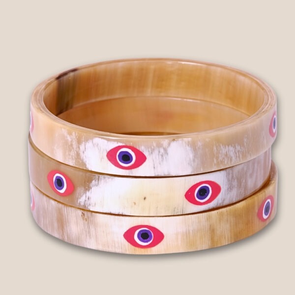 bracelet corne oeil 05