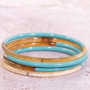 1 Bracelet Bleu lagon n°14 - 3 mm