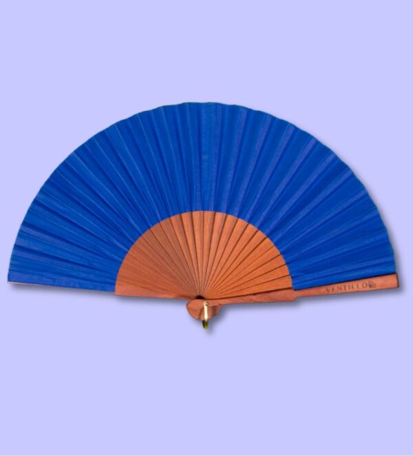 Eventail bleu 11
