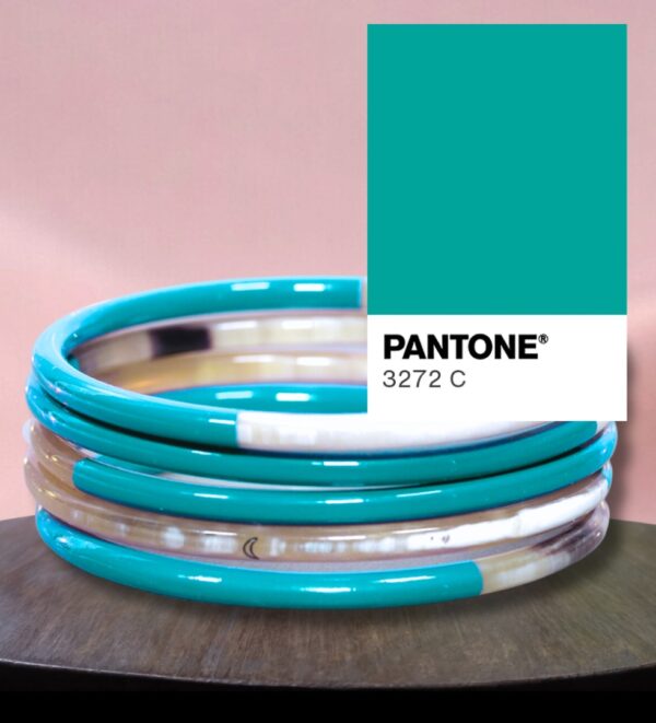 Jonc corne 3mm vert 35