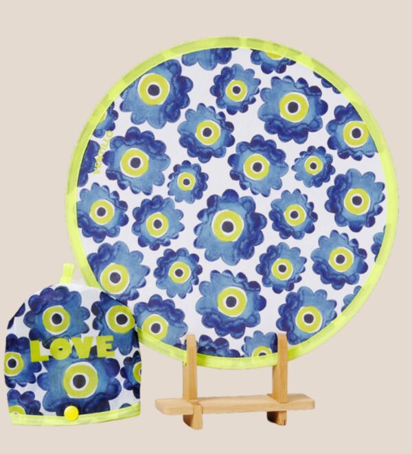 Eventail pliant flowerwater2