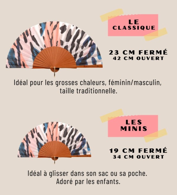 Tailes éventails