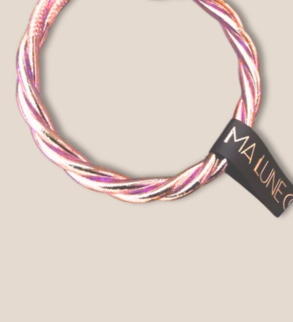 Bracelet bouddhiste torsadés vert pastel (2)