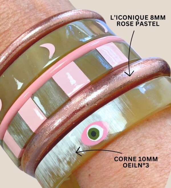 joncs bouddhistes rose pastel