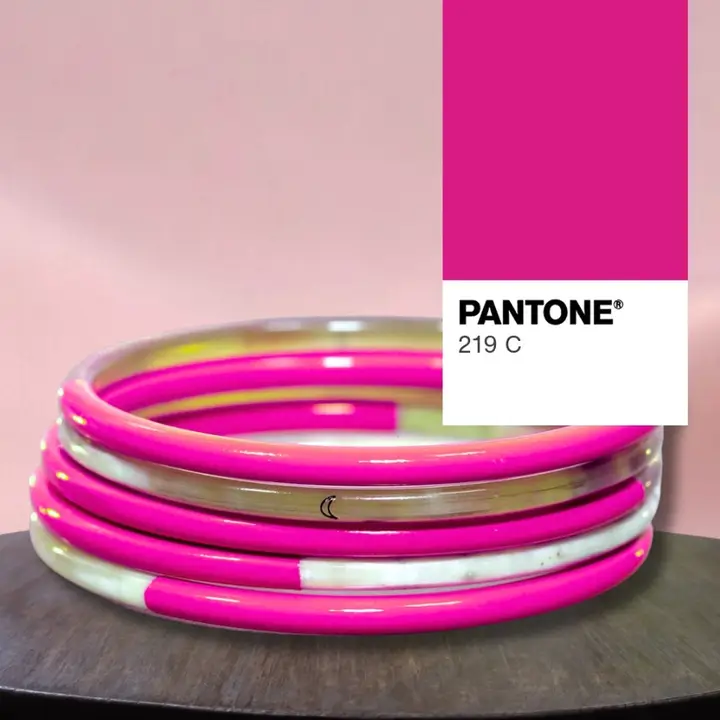 Bracelet 10mm PALMIER rose Ama 34