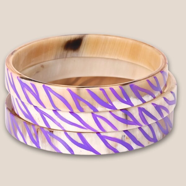 bracelet zebre violet 28