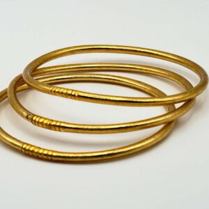 JONC BOUDDHISTE 2MM LIGHT GOLD
