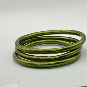 JONC BOUDHHISTE 5 MM OLIVE
